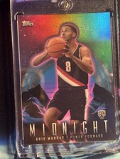 Topps 2023-24 Midnight Midnight Point Kris Murray Rookie Card #23 Blazers. rookie card picture