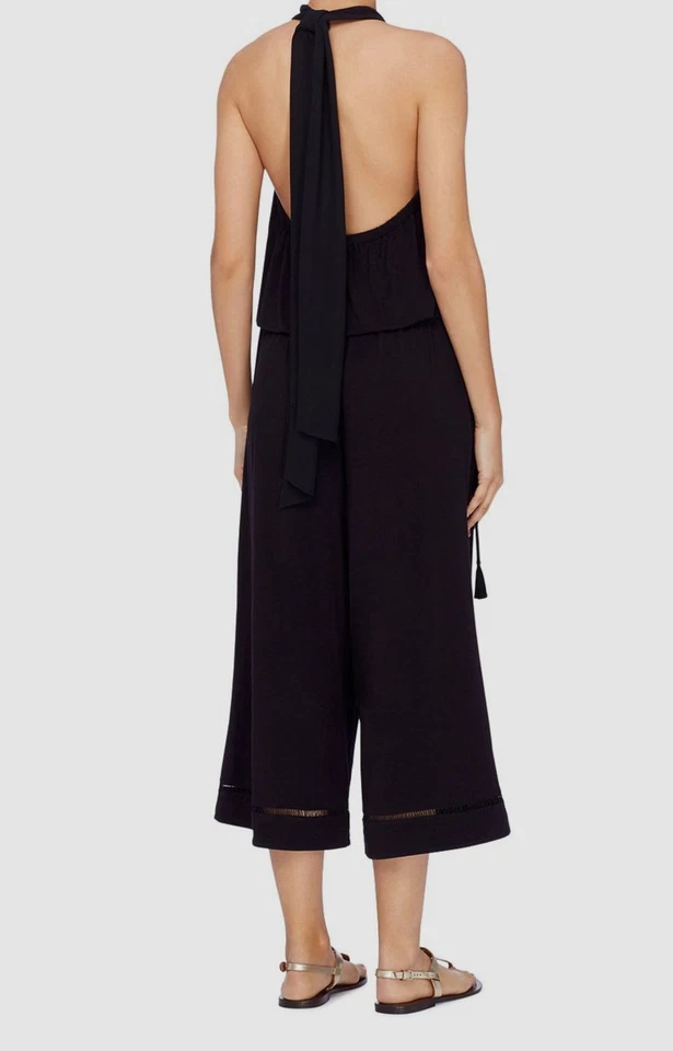 Mono halter negro de una pieza para mujer Catherine Malandrino Lena talla L Foto 2 de 2