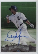 2014 Bowman Platinum Prospects Green Refractor /399 Devon Travis #AP-DT Auto n1u