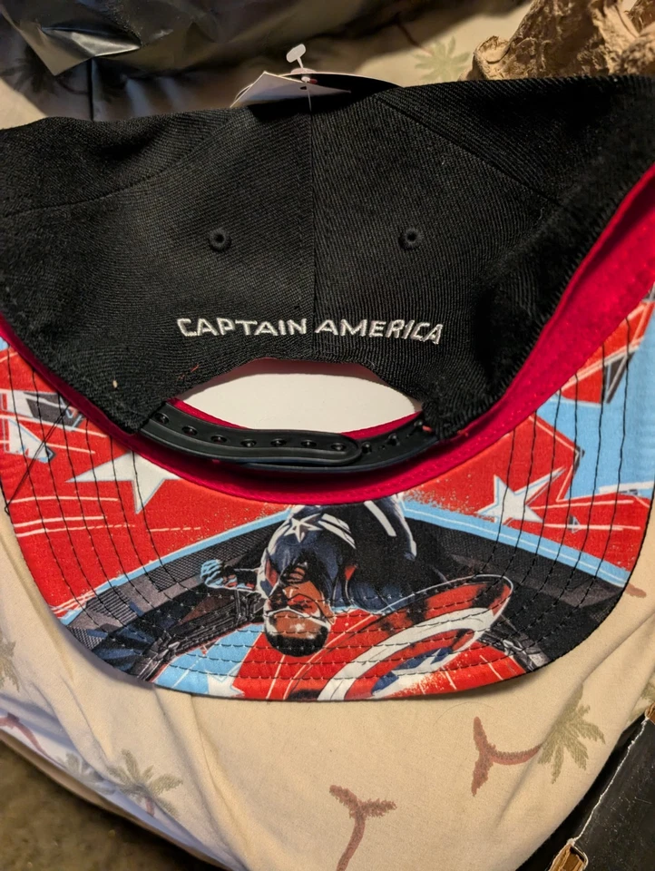 🇺🇸 Gorra de béisbol Capitán América Brave New World gorra snapback Foto 3 de 3