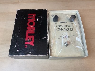 Morley Crystal Chorus Gitarrenpedal Top Zustand OVP und Handbuch