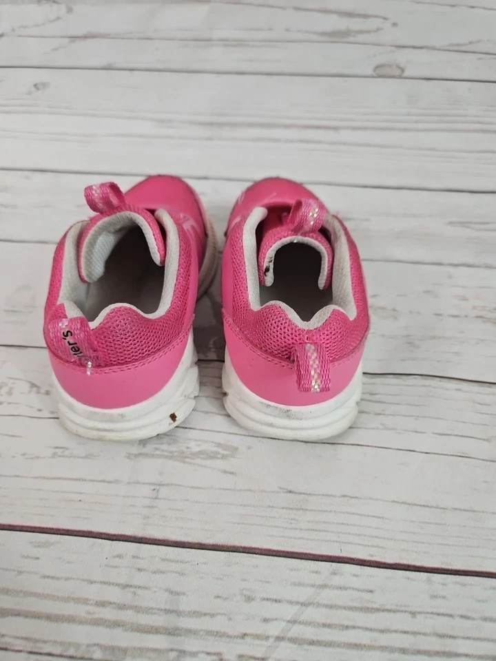 Zapatillas deportivas rosas Carter's para niñas pequeñas talla 9  Foto 4 de 4