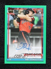 2026 Series 1 1991 Topps Baseball Green 39/99 Will Robertson #91A-ROB Auto 7ba