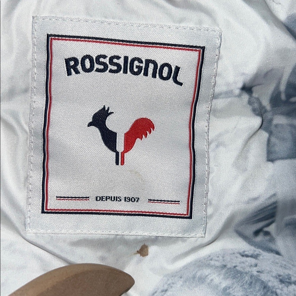 ROSSIGNOL Women's Down Puffer Ski Jacket Sz Small EUC image 10