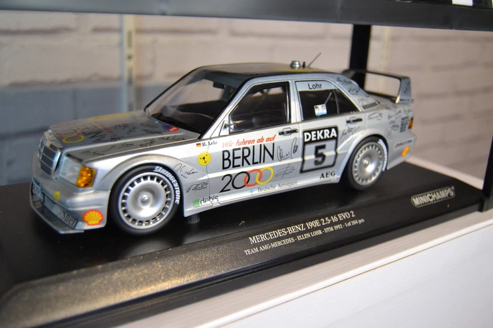 MINICHAMPS  1/18   Mercedes 190E 2.5 16V EVO 2 DTM 1992. 204Ex   Ref: 155923605 - Photo 3/4