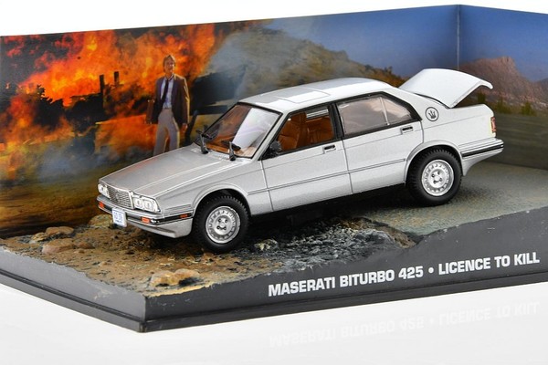 Maserati Biturbo 425 Licence TO Kill Bond 007 1/43 Universal Hobbies-image