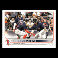 Boston Bashers #630 2022 Topps Boston Red Sox Baseball Card MLB