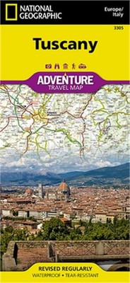 National Geographic Tuscany (Sheet Map, Folded)