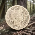 1905 P Barber Dime - US COLLECTIBLE COIN 90% SILVER, SEE PICS