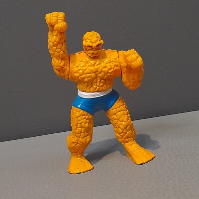 Marvel The Thing Fantastic 4 DIECAST METAL Sammlerstück Micro Actionfigur Spielzeug