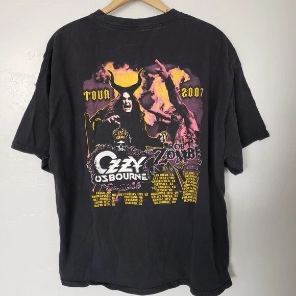 OZZY OSBORNE ROB ZOMBIE バンド Tシャツ