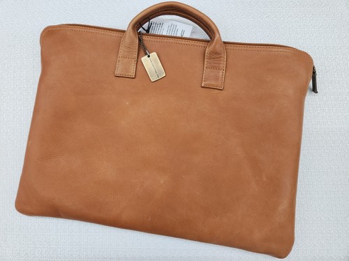 Claire Chase borsa artigianale Columbia tutto grano pelle folio attacco sella 9C3 - Foto 2 di 7