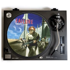 FAILURE Turntable Slipmat for Vinyl Records 12" DJ Slip Mat alt rock vinyls