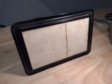 Eastman Kodak 3 1/4 x 5 1/2 Printing Frame Black Metal , Glass Very Nice