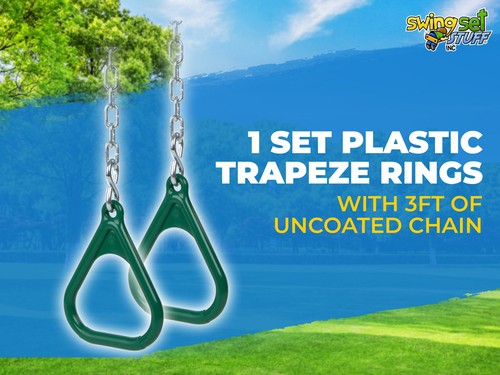 SWING SET STUFF ULTIMATE KIT GREEN park belt seat accessories backyard fun 0258 - Picture 3 of 8