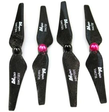 2 Pair 9" 9443 Carbon Fiber DJI Phantom 2 Vision+ Self-Tightening Propeller Prop