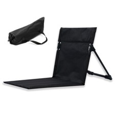 Floor Beach Chair with Backrest, Outdoor Folding Chair Portable, Light Folding M