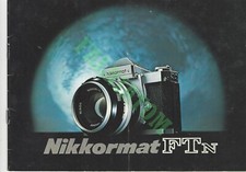 Vintage Nikkormat FTN Brochure