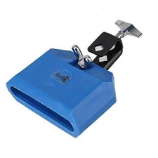 Yibuy Blue Plastic Percussion Instruments Block Percussion Jam Block  