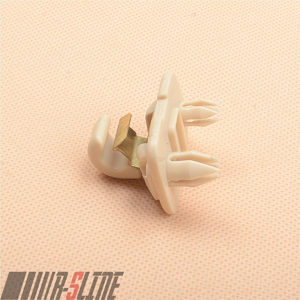 Partuto 2pcs <b>Black</b> Car Plastic <b>Sun</b> <b>Visor</b> <b>Hook</b> <b>Clip</b> <b>Bracket</b