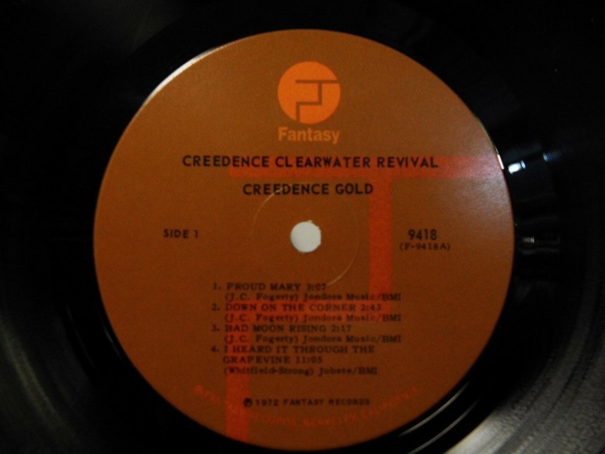 CCR CREEDENCE CLEARWATER REVIVAL CREEDENCE GOLD 1972 LP