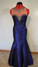 Blue size 2 tiffany designs prom dress new without tags