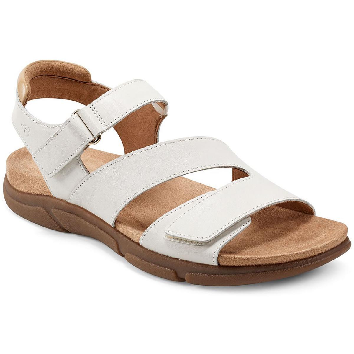 Easy Spirit Womens MAVEY Ivory Strappy Sandals Shoes 9 Medium (B,M) BHFO 0806