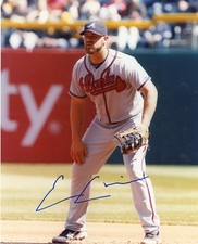 EVAN  GATTIS  ATLANTA  BRAVES    SIGNED AUTOGRAPHED 8X10  PHOTO
