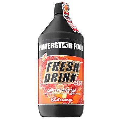 FRESH DRINK | 1L Iso Sirup Konzentrat Getränk Vitamine, Carnitin & Elektrolyte