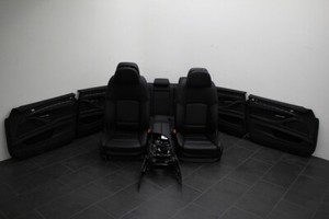 BMW 5er F10 Innenausstattung Leder Sitze Komfortsitze Memory Sitzheizung schwarz