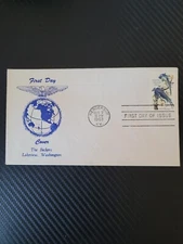 first day cover stamp #1241 5c John J Audobon 