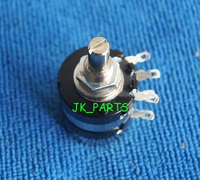 Uxcell RV24YN20S B203 20K Ohm Resistencias Variables De Una Sola Vuelta Rotaci&oacute;n De Carbono Potenci&oacute;metro De Pel&iacute;cula Con Perilla