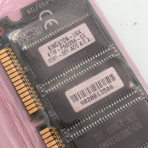 Kingston KTM-F50/256 (128 MB X 2 ) SDRAM RAM Module IBM 200pin Memory - Picture 5 of 9