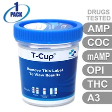 Mintegrity [1pk] 5-Panel T-Cup Urine Drug Test  #MI-TDOA-254A3
