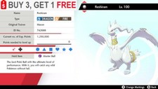 ✨Shiny Reshiram✨Pokémon Sword and Shield Perfect IV🚀 Fast Delivery🚀