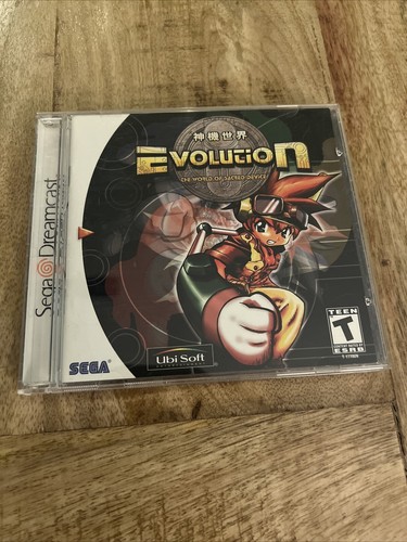 Evolution: The World of Sacred Device (Sega Dreamcast, 1999) CIB-Tested