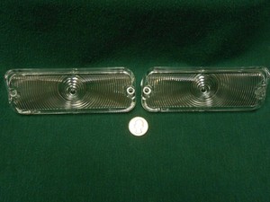 NEW 1964 CHEVROLET IMPALA BELAIR BISCAYNE SUPER SPORT PARK LIGHT LENSES PAIR