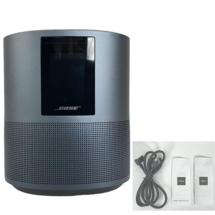 Bose Home Smart Speaker 500 with Wi-Fi Bluetooth Alexa in Triple Black-image