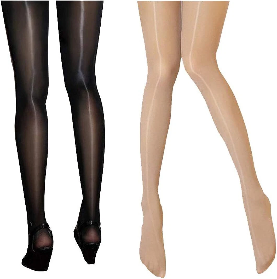 Long-Perfect Super Shiny Footed Tight Oily Bright Shimmery Stockings  Pantyhose 8