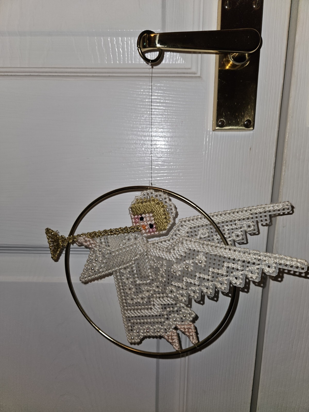 Vintage Angel Wall Hanging Christmas Tree Decoration Ornament eBay