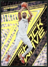 2022-23 Panini Revolution 4 Kevin Durant Shock Wave Holo Gold (Asia) #'d 09/10