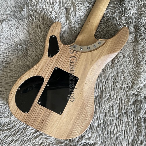 N4 Nuno Electric Guitar Ash Body Natural HH Pickup FR Tremolo Rosewood Fretboard - Picture 6 of 7