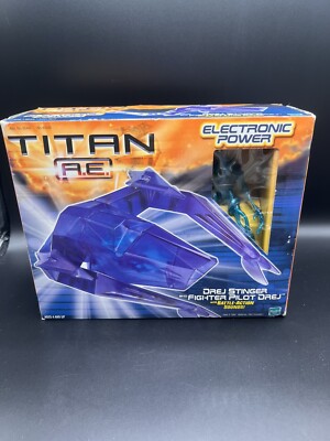 Titan A.E. Drej Stinger Fighter Pilot Drej Electronic Battle Action Sounds NEW