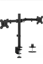 Mount-It MI-2752L Full Motion Dual Monitor Desk Mount, Fits 19"-32" Monitor