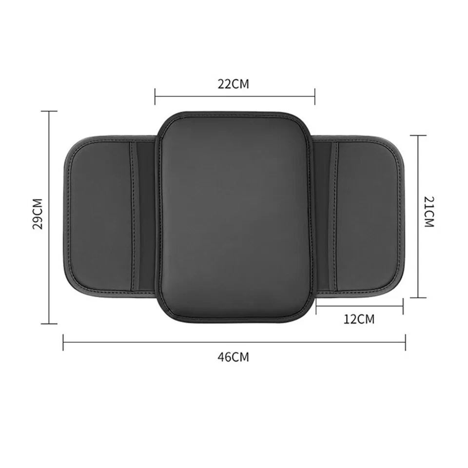 Car Interior Center Console Box Cover Pad Mat Seat Armrest Cushion Anti-Scratch - Изображение 2 из 4