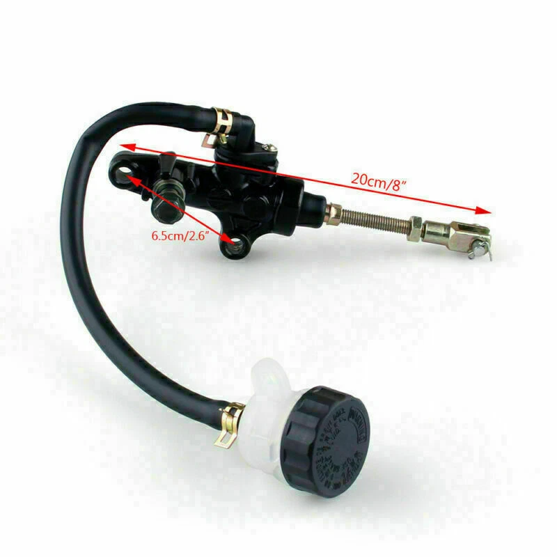 Depósito de líquido cilindro maestro de freno trasero apto para Yamaha R1 R6 TZR FZR 250 TDM. Foto 2 de 4