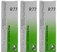 Dr Reckeweg R77 Drops 22ml (Pack of 3) Homeopathic - Anti Smoking Drops