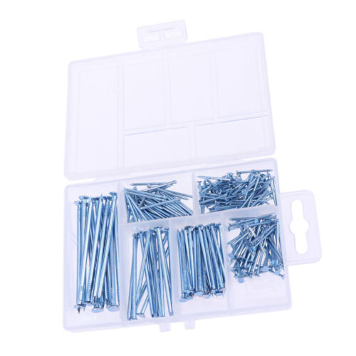 240 PCS Coffin Nails Zinc Plated Nails Picture Hanging Nails