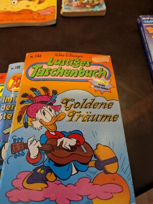 Walt Disney LTB Lustiges Taschenbuch Nr. 142 Goldene TRAUME German Deutsch