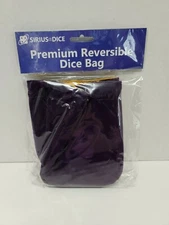 Sirius Dice Gaming Supplies Reversible - Purple and Gold, Brass Clasp New